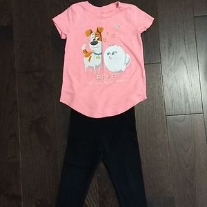 Secret Life of Pets outfit - Size 3T